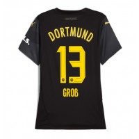 Camisa de time de futebol Borussia Dortmund Pascal Gross #13 Replicas 2º Equipamento Feminina 2024-25 Manga Curta